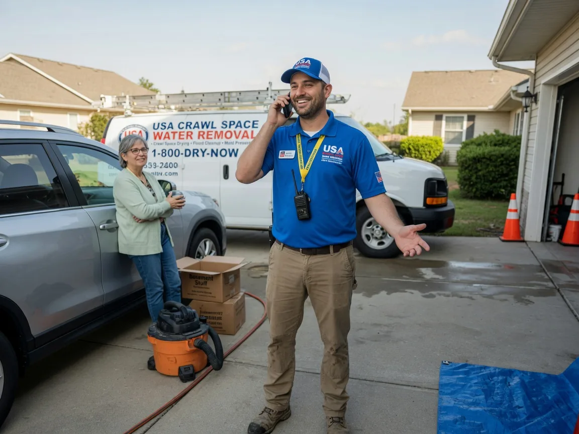 Crawl Space Water Removal Dryden, VA FAQs